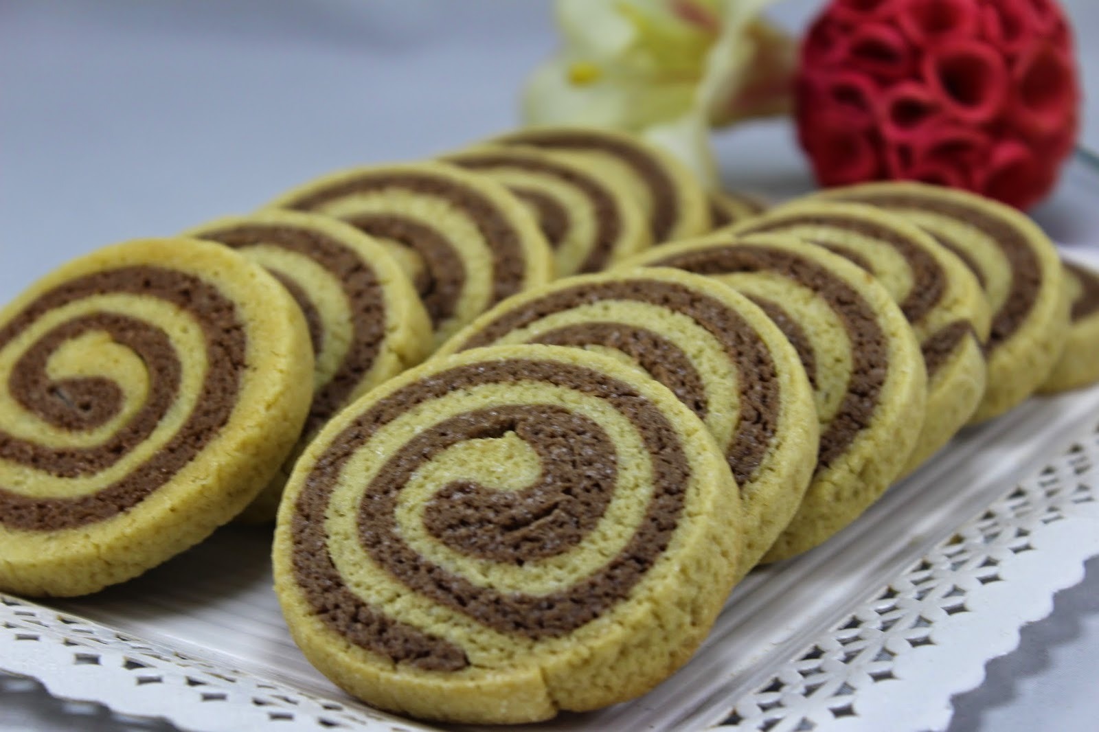 Galletitas de banana y chocolate