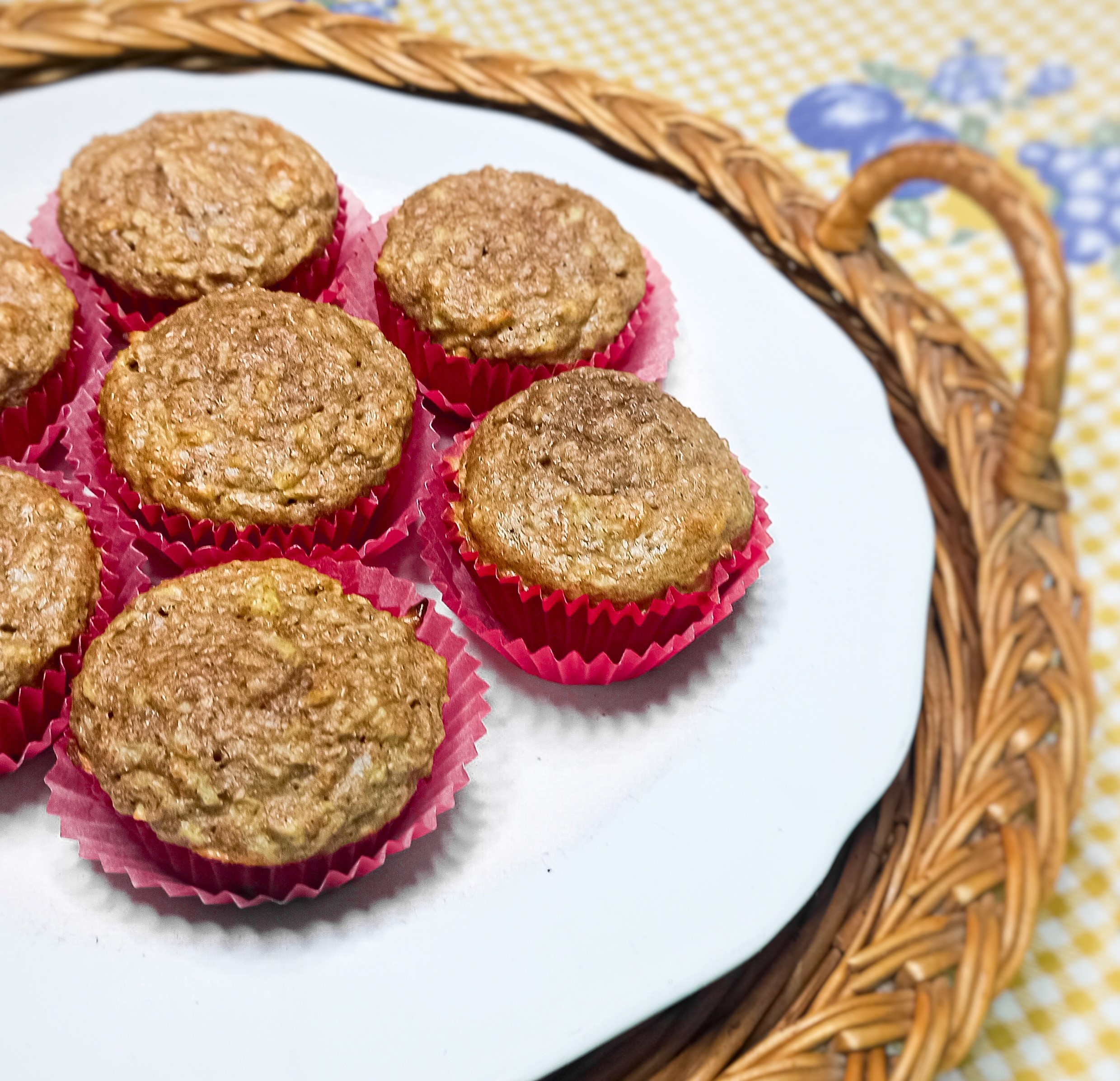 Muffins de manzana y canela